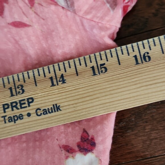 LoveShackFancy Salma Puff-Sleeve Cotton Maxi Dress, Pink, Size 0 - Picture 11 of 12